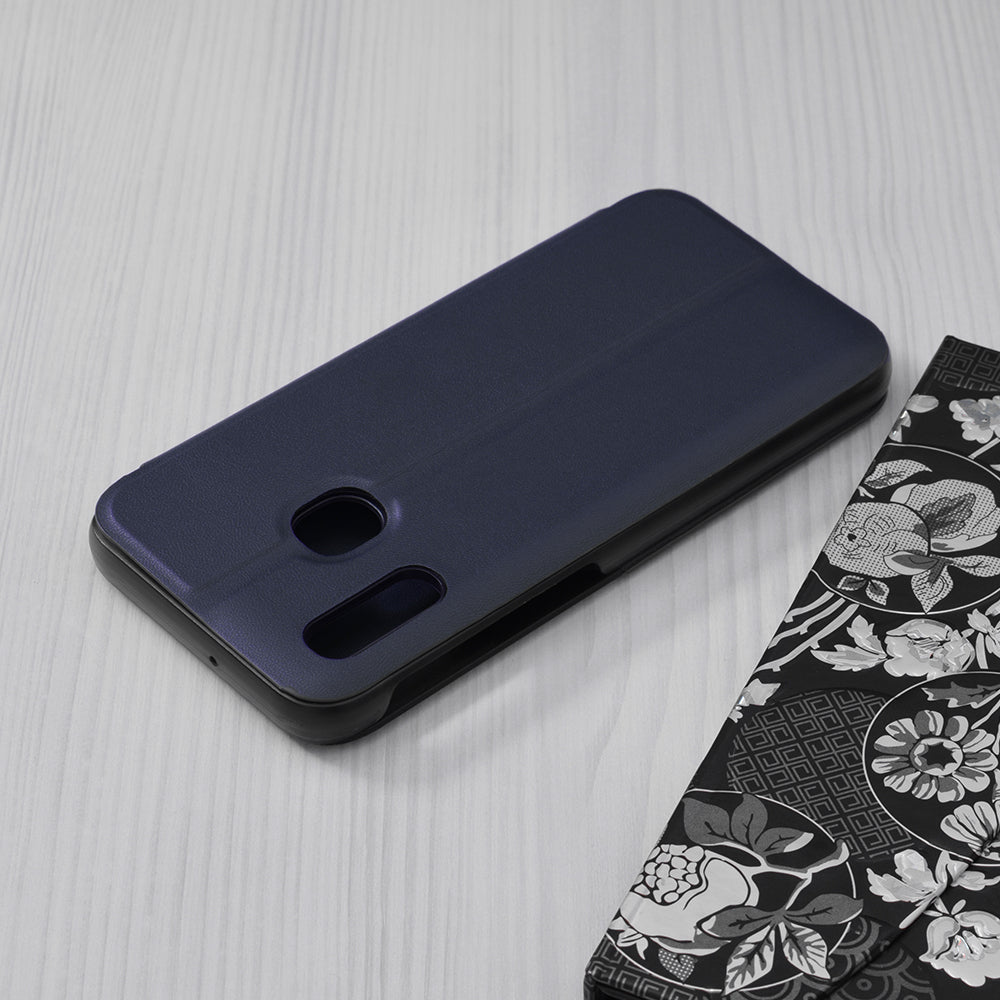 Etui na Samsung Galaxy A20e A202, Techsuit, eFold, Ciemnoniebieskie