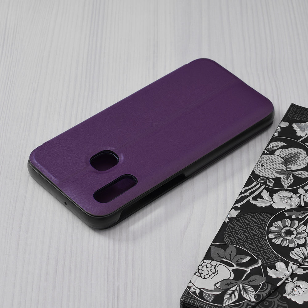 Etui na Samsung Galaxy A20e A202, Techsuit, eFold, Fioletowy