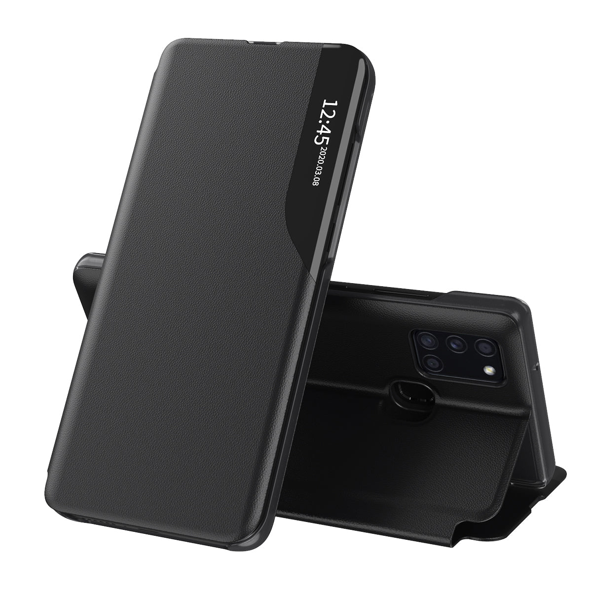 Etui na Samsung Galaxy A21s A217, Techsuit, eFold, czarne