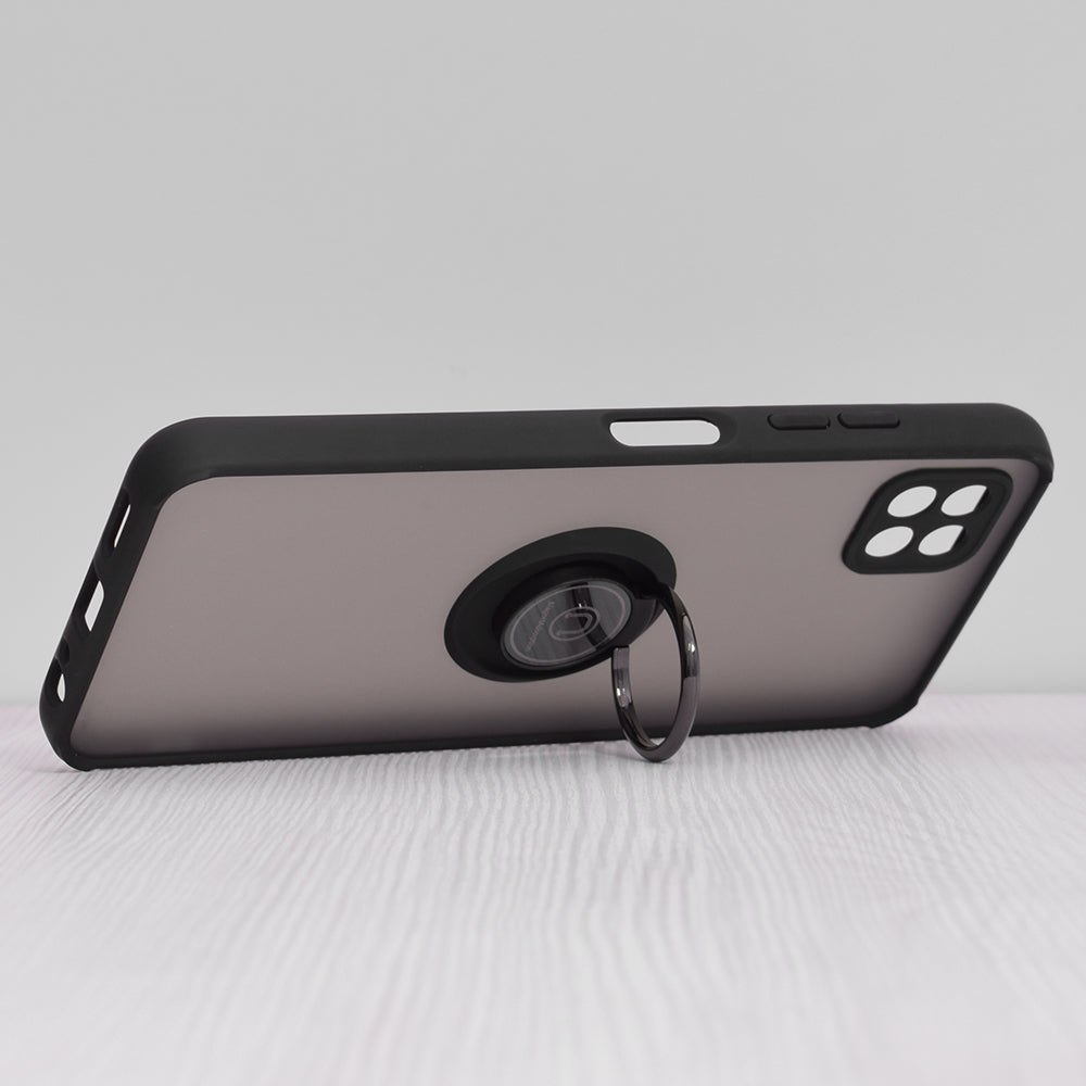 Etui na Samsung Galaxy A22 5G A226, Techsuit, Glinth, czarne
