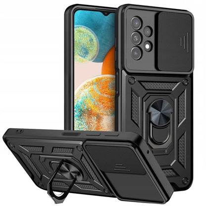 Etui na Samsung Galaxy A23 5G A236 / A23 A235, Techsuit, CamShield, czarne