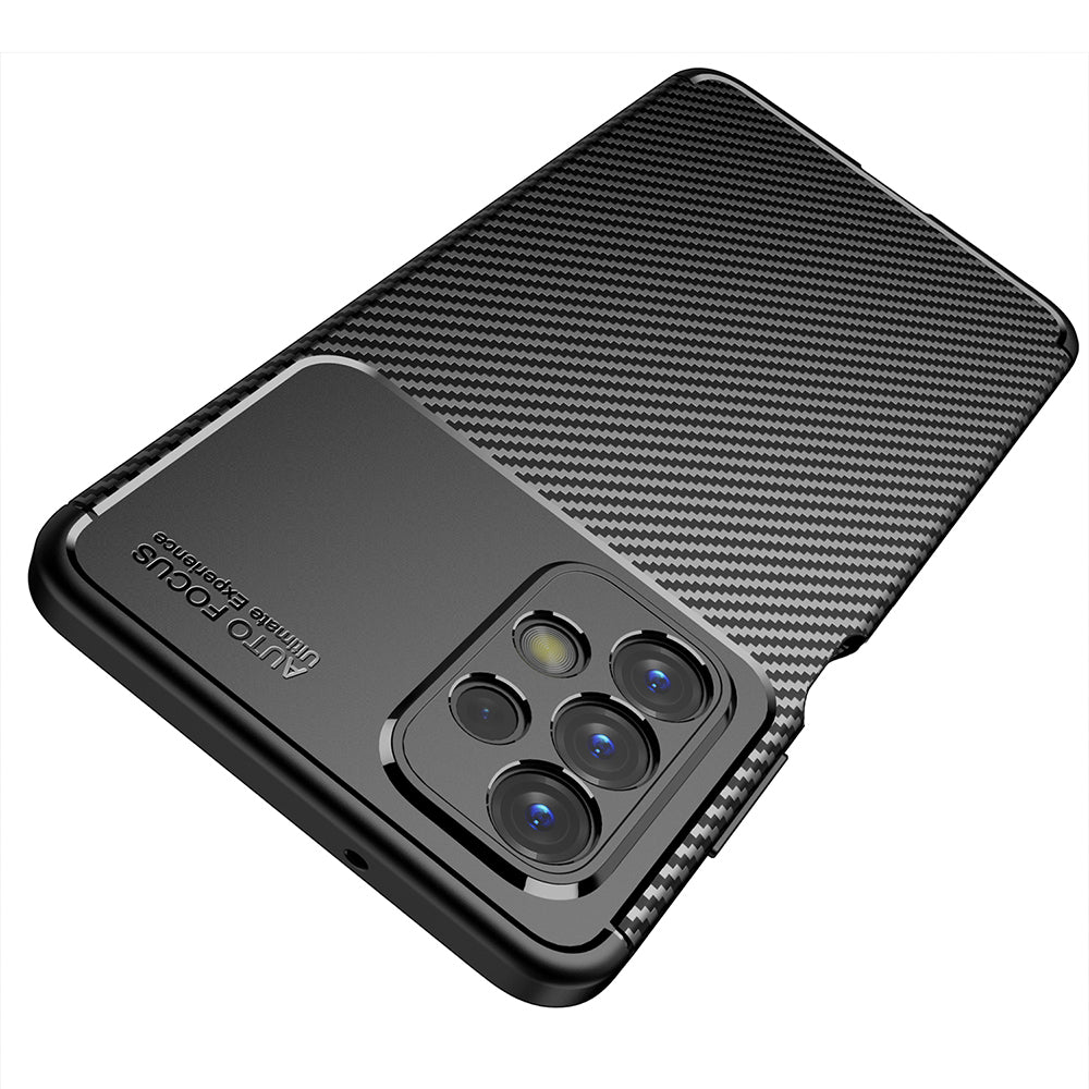 Etui do Samsung Galaxy A23 5G A236 / A23 A235, Techsuit, CarbonFiber, czarne