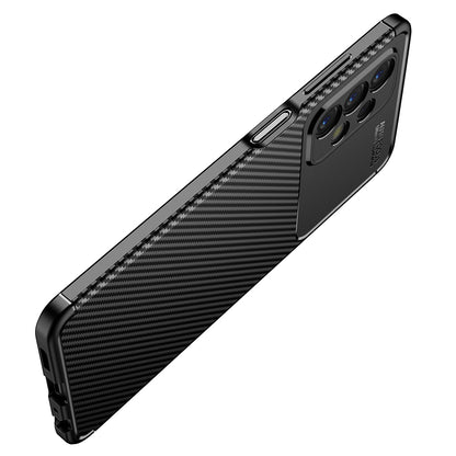 Etui do Samsung Galaxy A23 5G A236 / A23 A235, Techsuit, CarbonFiber, czarne