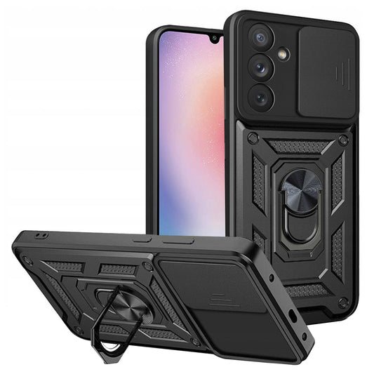 Etui do Samsung Galaxy A24 4G A245, Techsuit, CamShield, Czarna