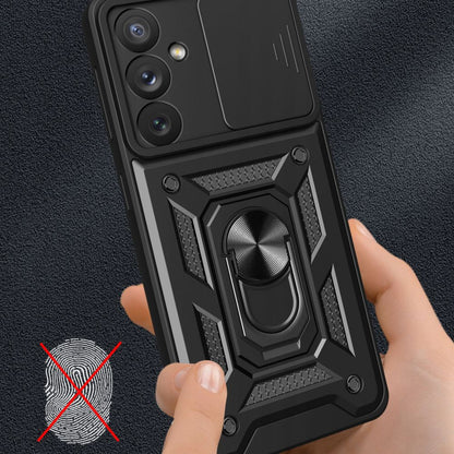 Etui do Samsung Galaxy A24 4G A245, Techsuit, CamShield, Czarna
