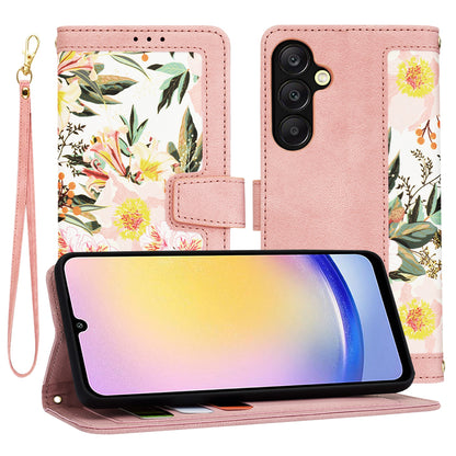 Etui na Samsung Galaxy A25 A256, Techsuit, FlipCraft, Różowe
