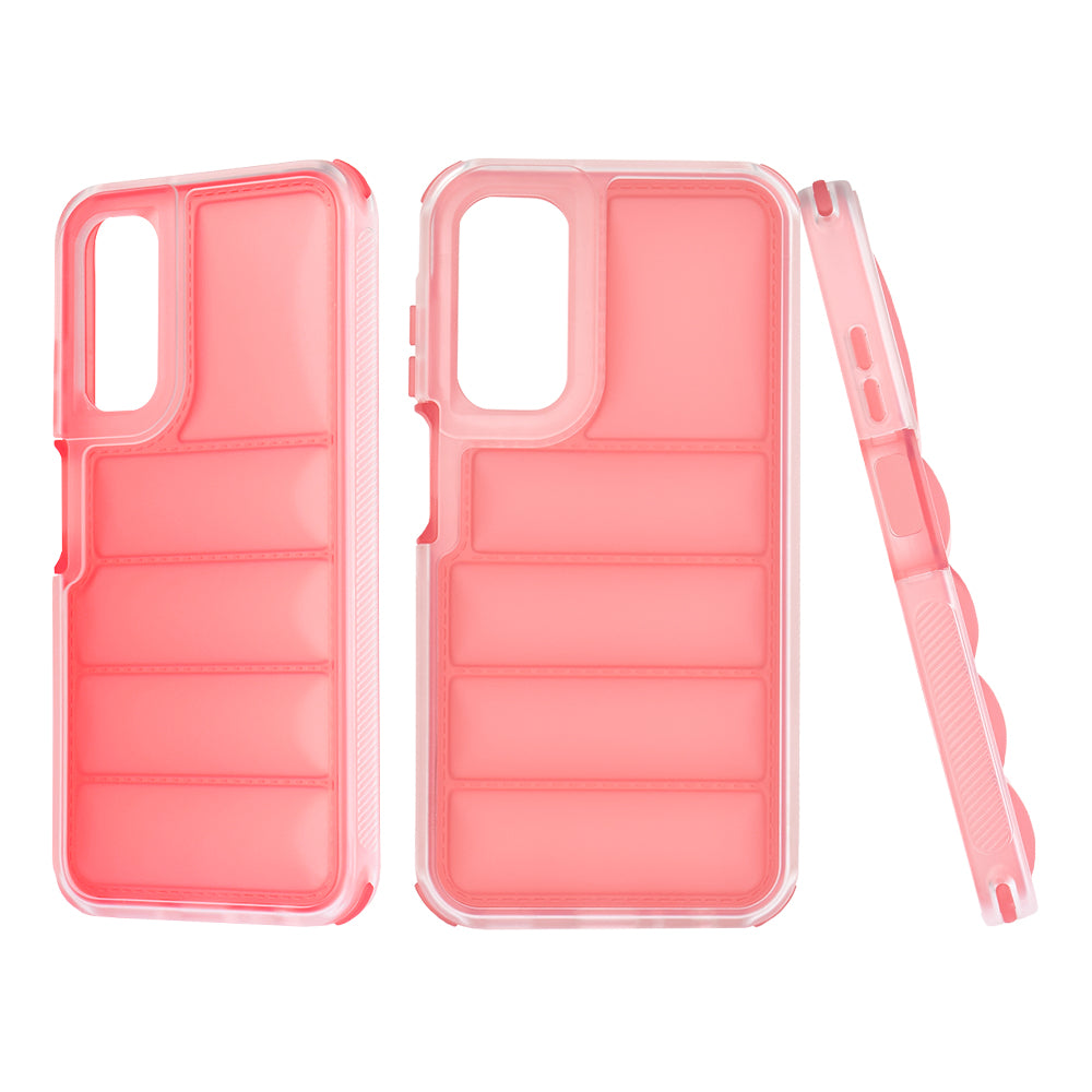 Etui na Samsung Galaxy A25 A256, Techsuit, Wave Shield, Czerwony