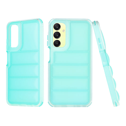 Etui na Samsung Galaxy A25 A256, Techsuit, Wave Shield, Turkusowy
