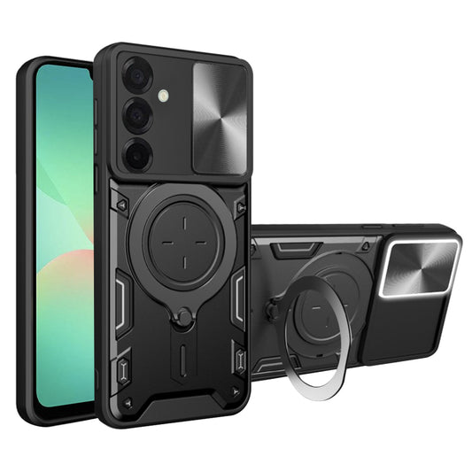 Etui na Samsung Galaxy A26 A266, Techsuit, CamGuard Pro, czarne