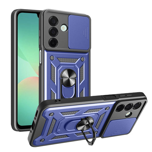 Etui na Samsung Galaxy A26 A266, Techsuit, CamShield, Niebieskie