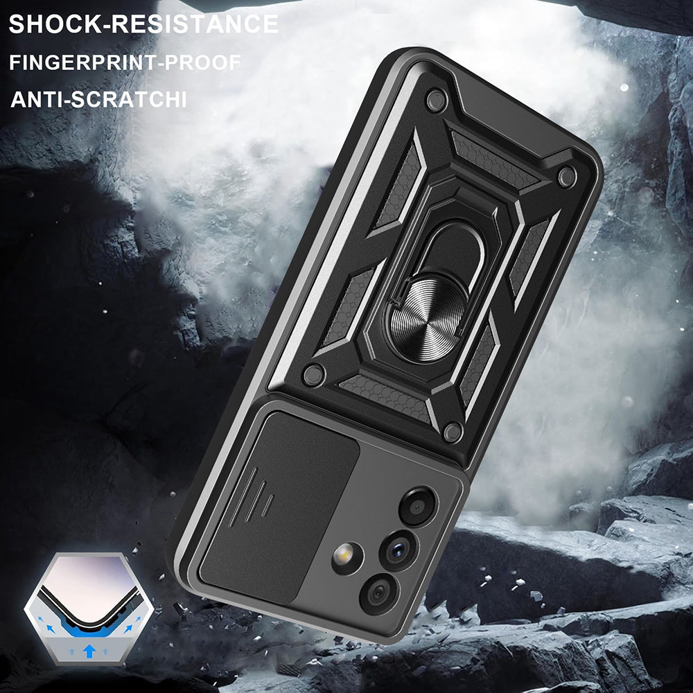 Etui na Samsung Galaxy A26 A266, Techsuit, CamShield, Czarny