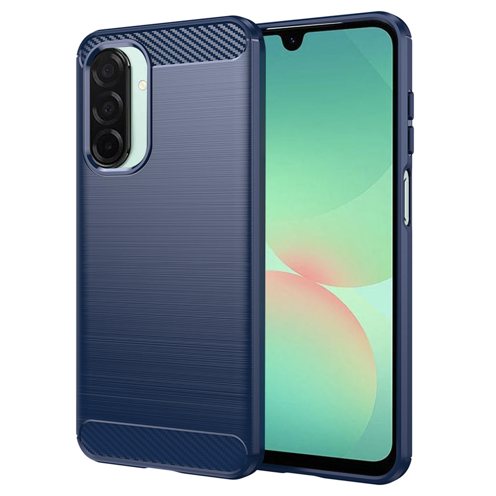 Etui na Samsung Galaxy A26 A266, Techsuit, Carbon, Niebieskie