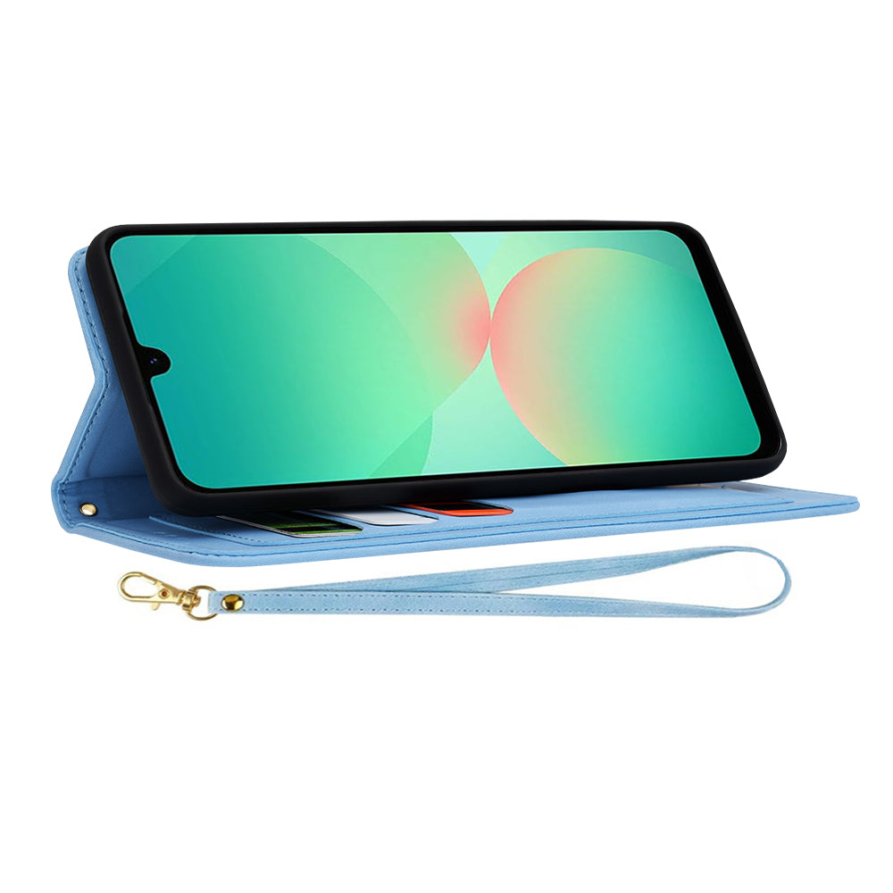Etui na Samsung Galaxy A26 A266, Techsuit, FlipCraft, Niebieski