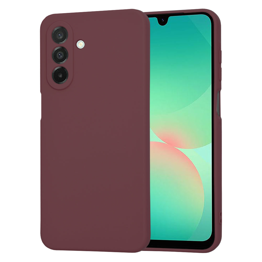 Case for Samsung Galaxy A26 A266, Techsuit, SoftFlex, Burgundy