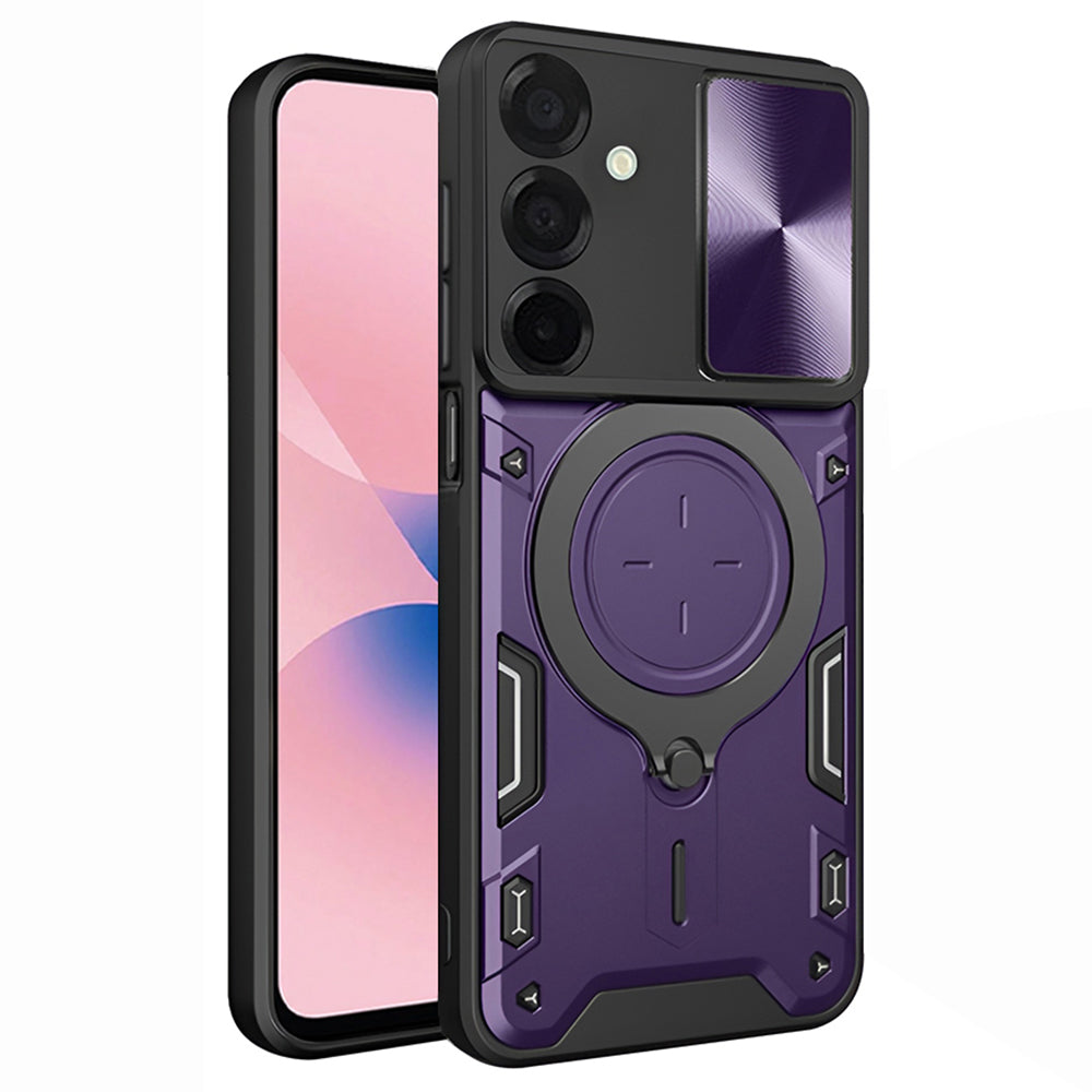 Etui na Samsung Galaxy A27 5G, Techsuit, CamGuard Pro, Fioletowy