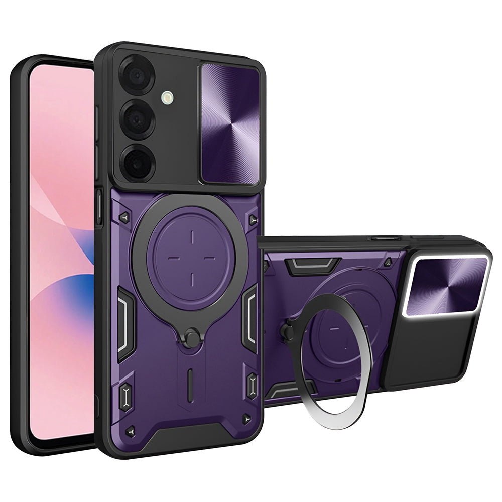 Etui na Samsung Galaxy A27 5G, Techsuit, CamGuard Pro, Fioletowy
