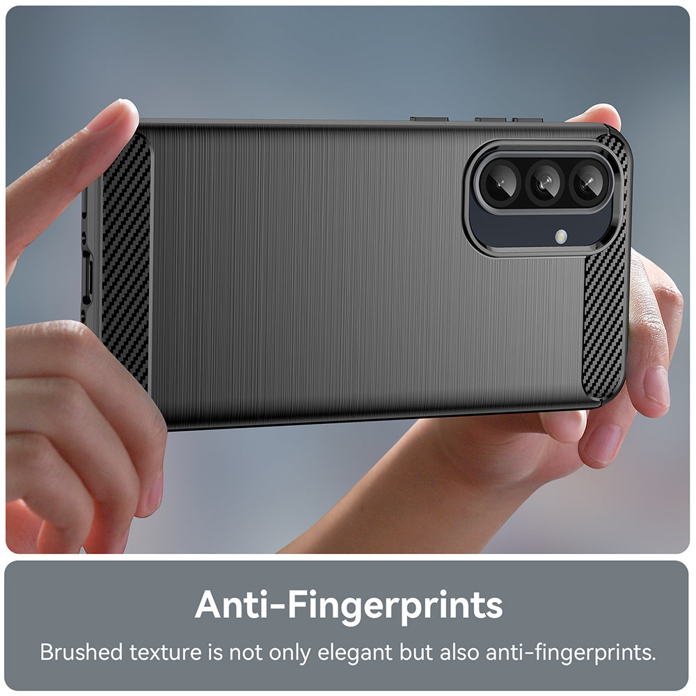 Etui na Samsung Galaxy A27 5G, Techsuit, Carbon, Czarny