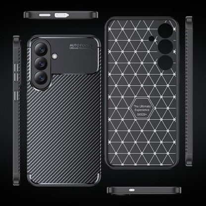 Case for Samsung Galaxy A27 5G, Techsuit, CarbonFiber, Black