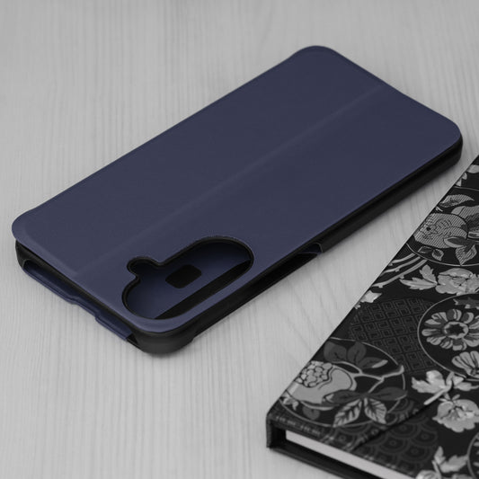 Etui na Samsung Galaxy A27 5G, Techsuit, eFold, Ciemnoniebieskie