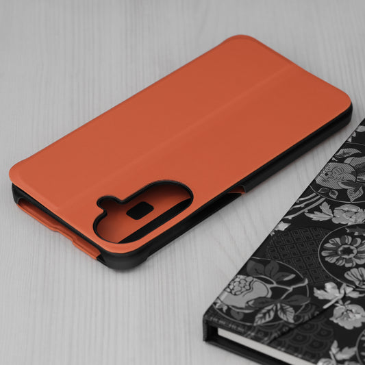 Etui na Samsung Galaxy A27 5G, Techsuit, eFold, Pomarańczowe