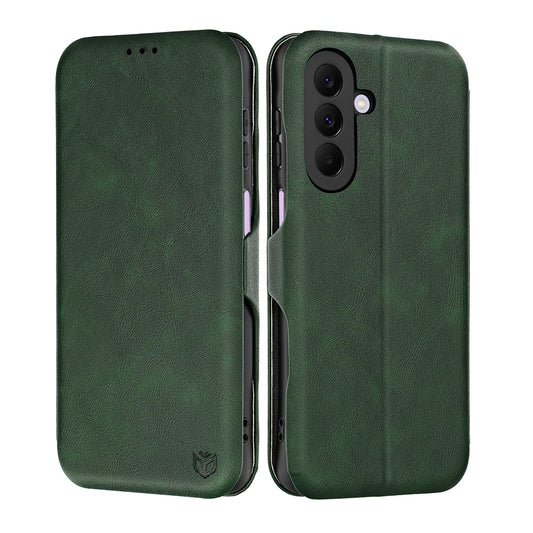 Case for Samsung Galaxy A27 5G, Techsuit, Safe Wallet Plus, Green