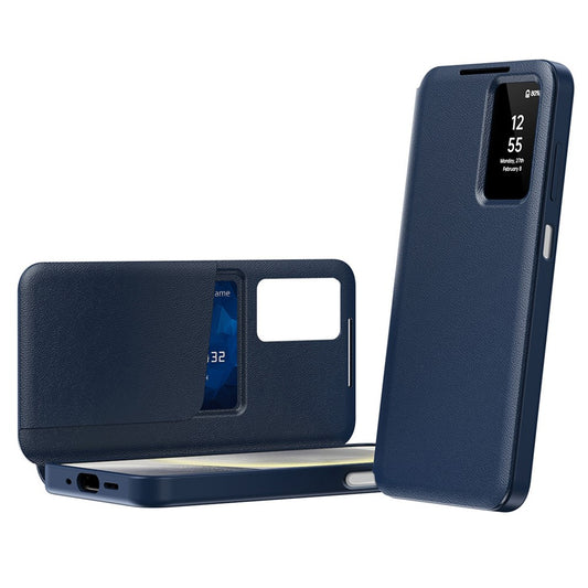 Etui na Samsung Galaxy A27 5G, Techsuit, SmartView, Niebieskie
