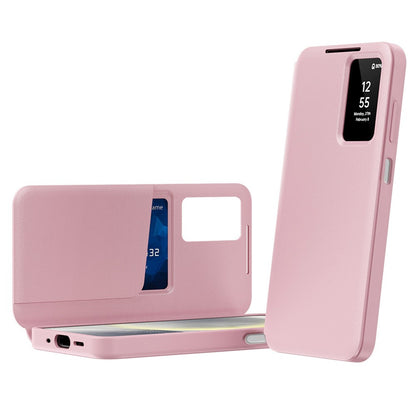 Etui na Samsung Galaxy A27 5G, Techsuit, SmartView, Różowy