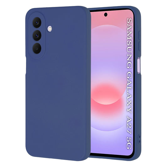 Etui na Samsung Galaxy A27 5G, Techsuit, SoftFlex, Granatowy