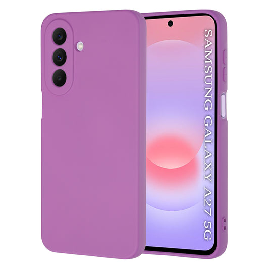 Etui na Samsung Galaxy A27 5G, Techsuit, SoftFlex, Fioletowy