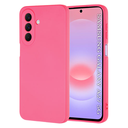 Etui na Samsung Galaxy A27 5G, Techsuit, SoftFlex, Ciemnoróżowy
