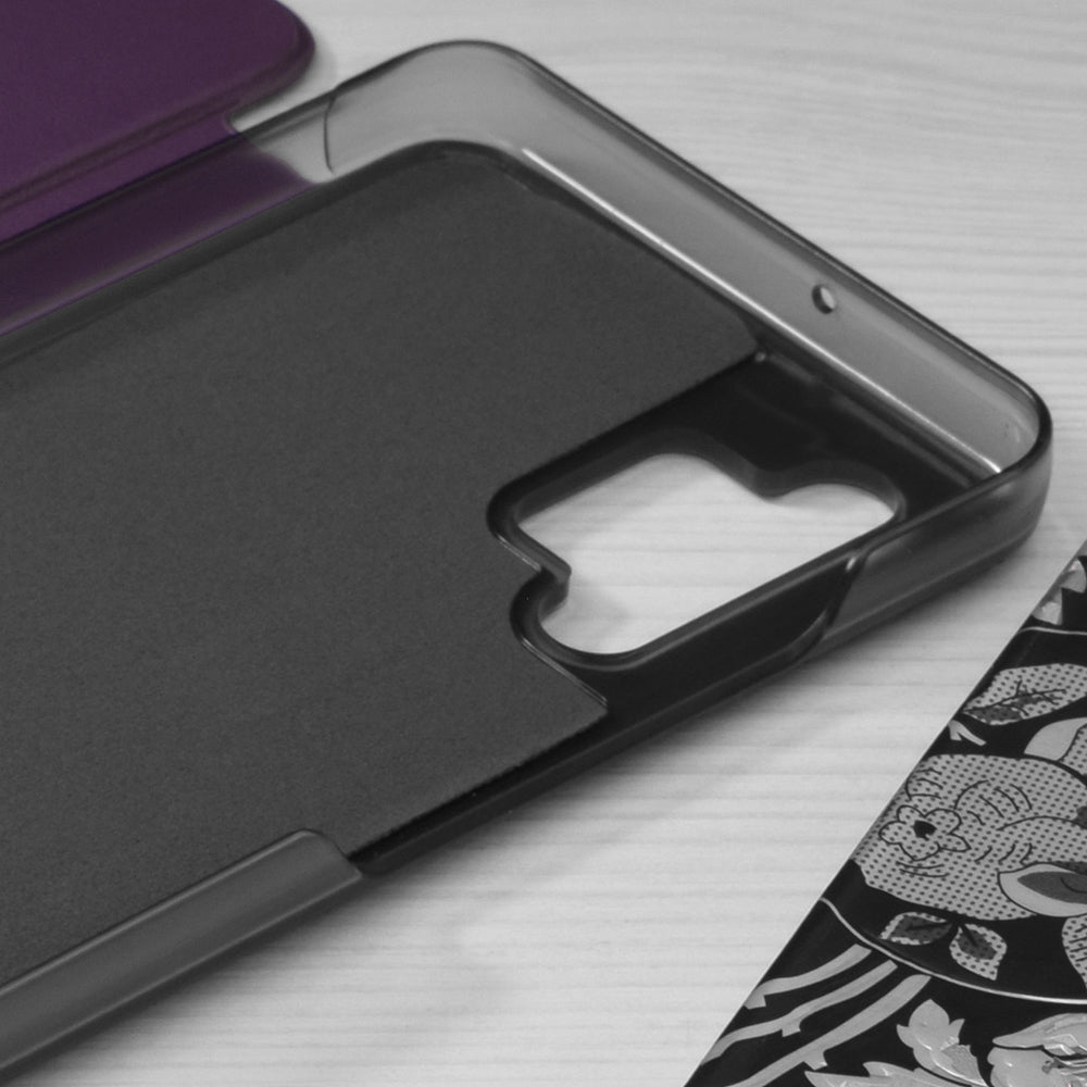 Etui na Samsung Galaxy A32 A325, Techsuit, eFold, Fioletowy