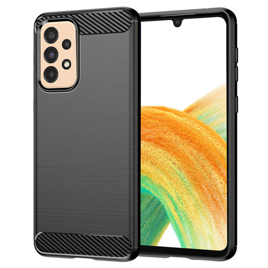 Etui na Samsung Galaxy A33 5G A336, Techsuit, Carbon, Czarny