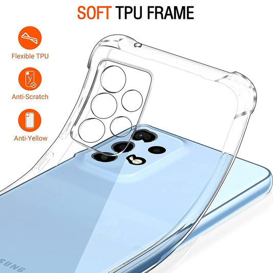Etui na Samsung Galaxy A33 5G A336, Techsuit, Shockproof Clear, Przezroczyste