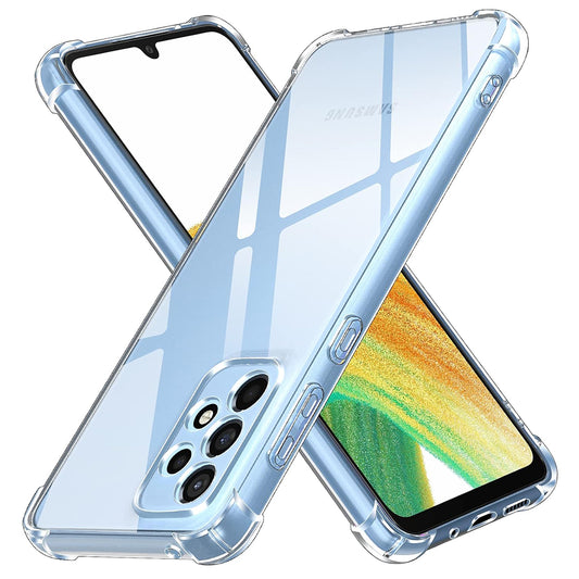 Etui na Samsung Galaxy A33 5G A336, Techsuit, Shockproof Clear, Przezroczyste