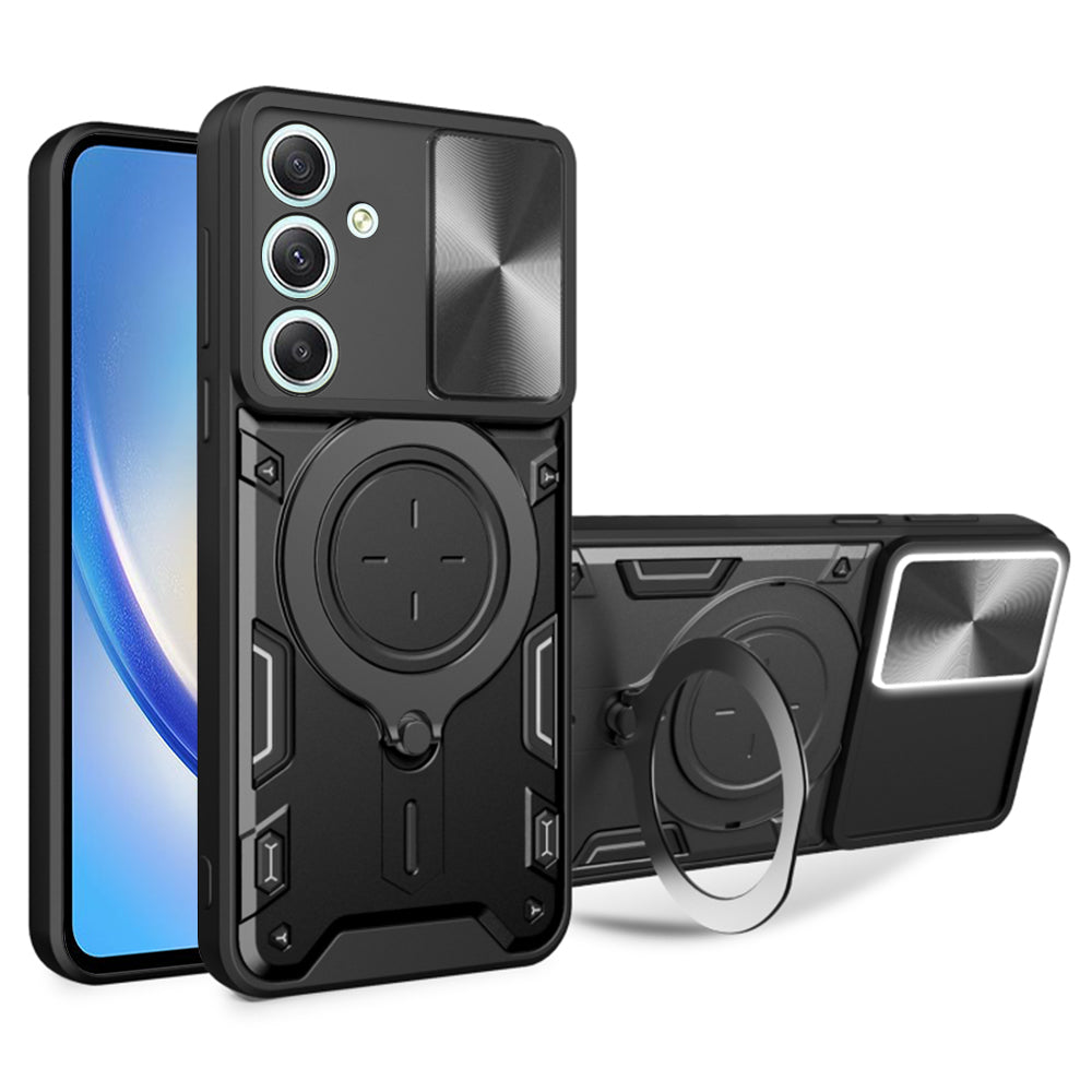 Etui na Samsung Galaxy A34 A346, Techsuit, CamGuard Pro, czarne