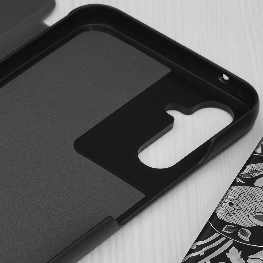Case for Samsung Galaxy A34 A346, Techsuit, eFold, Black