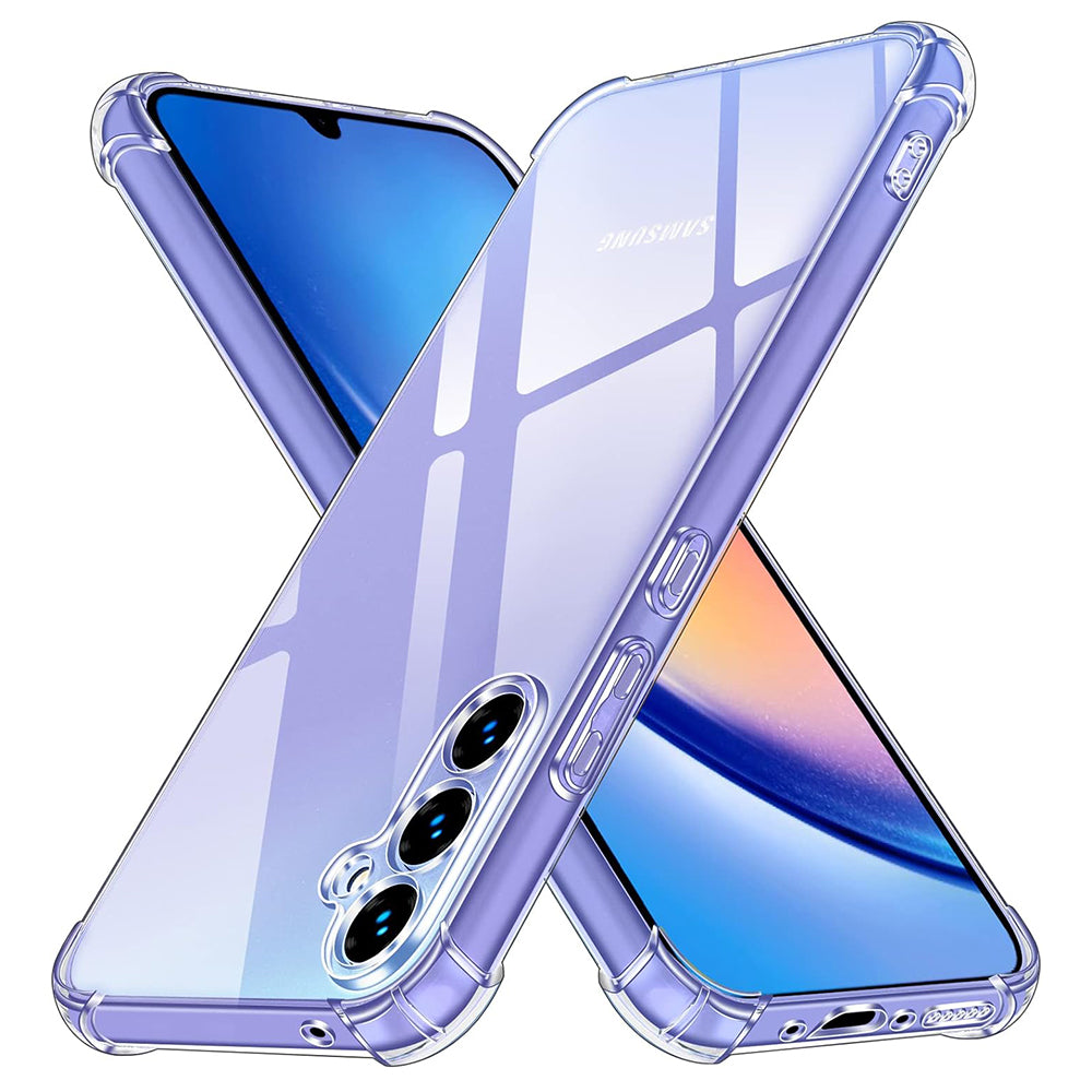 Etui na Samsung Galaxy A34 A346, Techsuit, Shockproof Clear, Przezroczyste