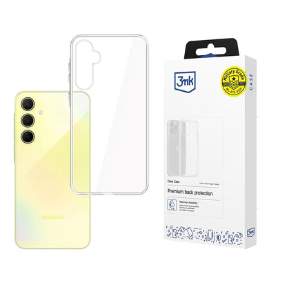 Etui na Samsung Galaxy A35 5G A356, 3MK, Clear, Przezroczyste