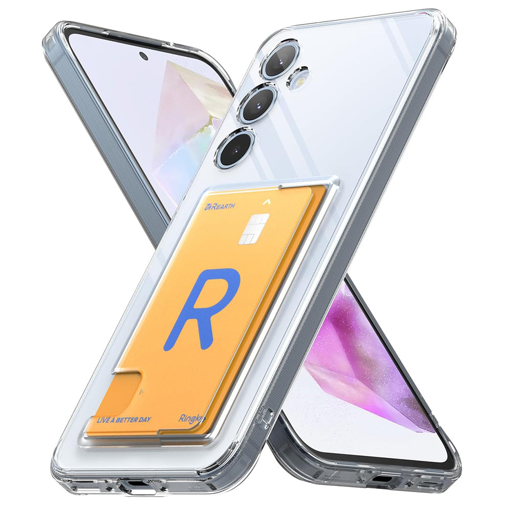 Etui na Samsung Galaxy A35 5G A356, Ringke, Fusion Card, Przezroczyste