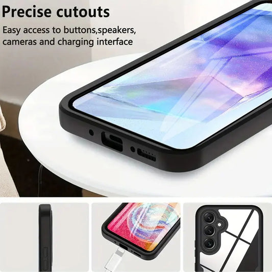 Etui na Samsung Galaxy A35 5G A356, Techsuit, ColorVerse 360, czarne