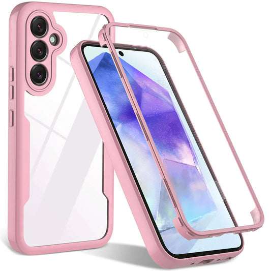 Etui na Samsung Galaxy A35 5G A356, Techsuit, ColorVerse 360, Różowe