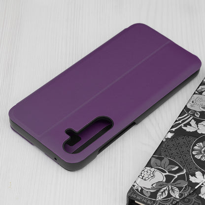 Case for Samsung Galaxy A35 5G A356, Techsuit, eFold, Purple