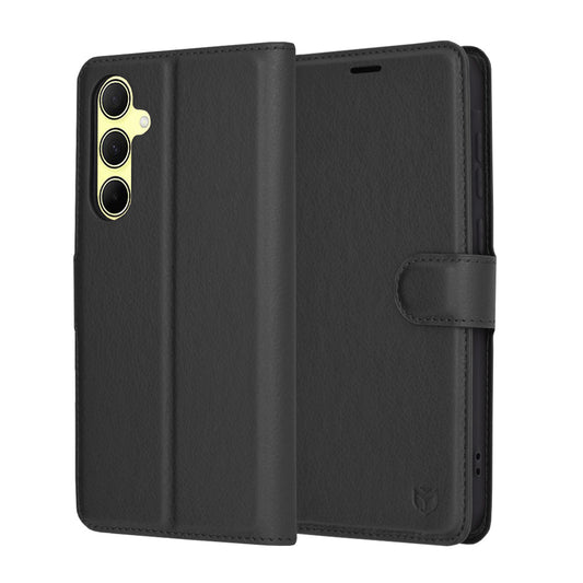 Etui na Samsung Galaxy A35 5G A356, Techsuit, Leather Folio, czarne
