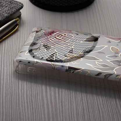 Etui na Samsung Galaxy A35 5G A356, Techsuit, Marble, Białe