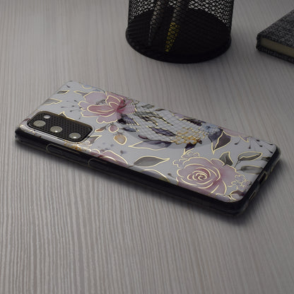 Etui na Samsung Galaxy A35 5G A356, Techsuit, Marble, Białe