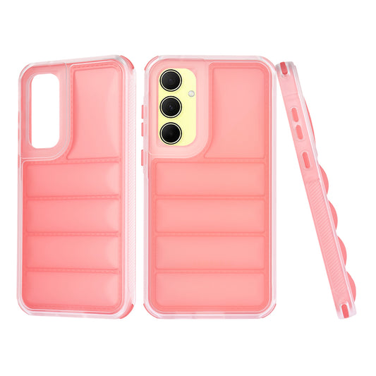 Etui na Samsung Galaxy A35 5G A356, Techsuit, Wave Shield, Czerwone