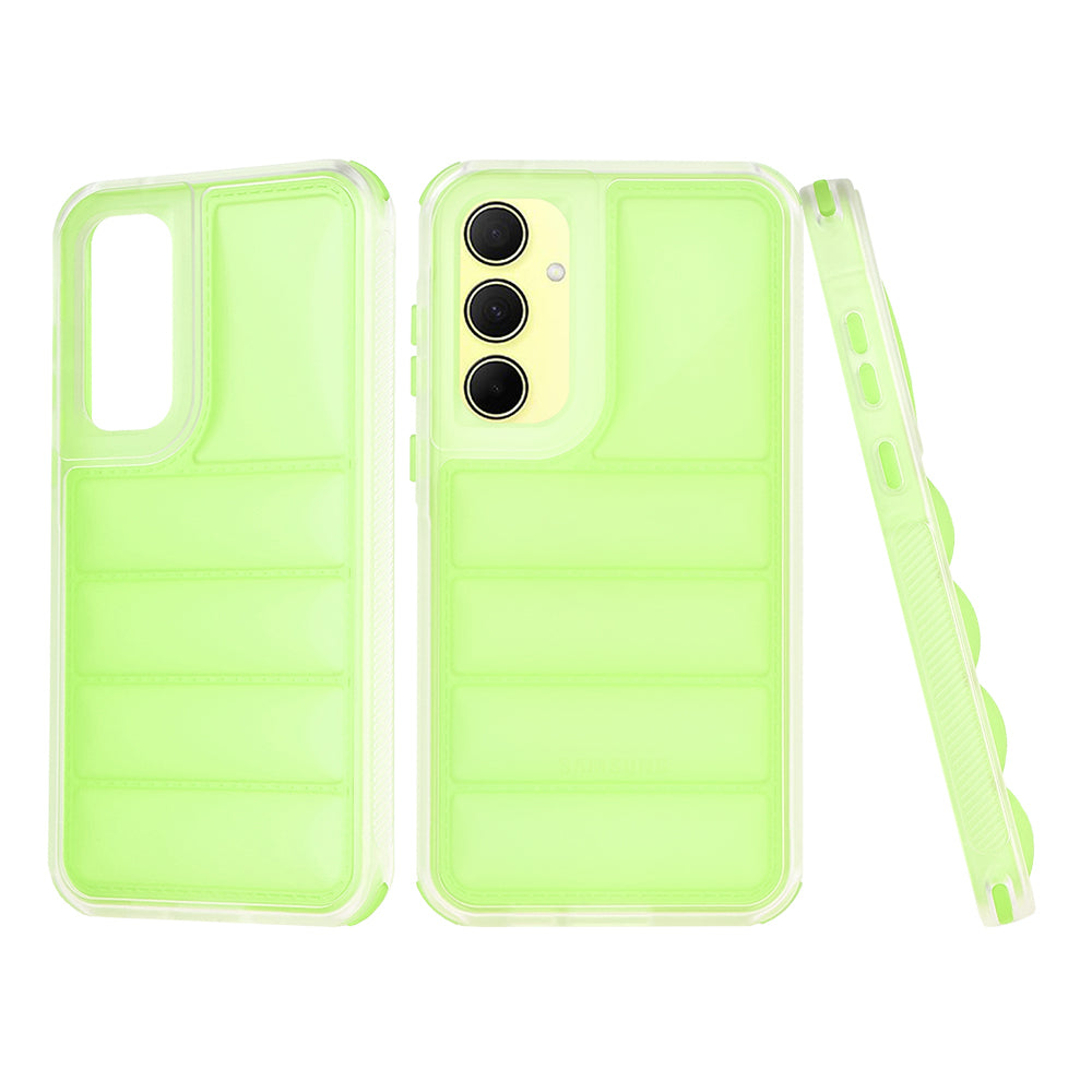 Etui na Samsung Galaxy A35 5G A356, Techsuit, Wave Shield, Zielony