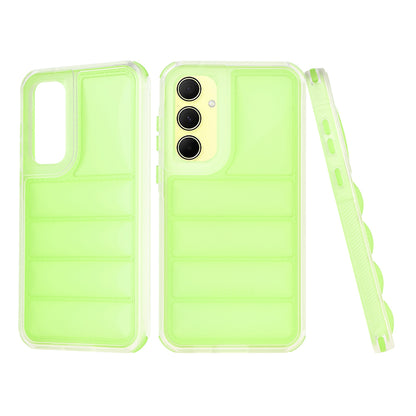Etui na Samsung Galaxy A35 5G A356, Techsuit, Wave Shield, Zielony