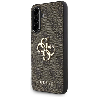 Etui na Samsung Galaxy A36 A366, Guess, 4G Big Logo, Brązowy
