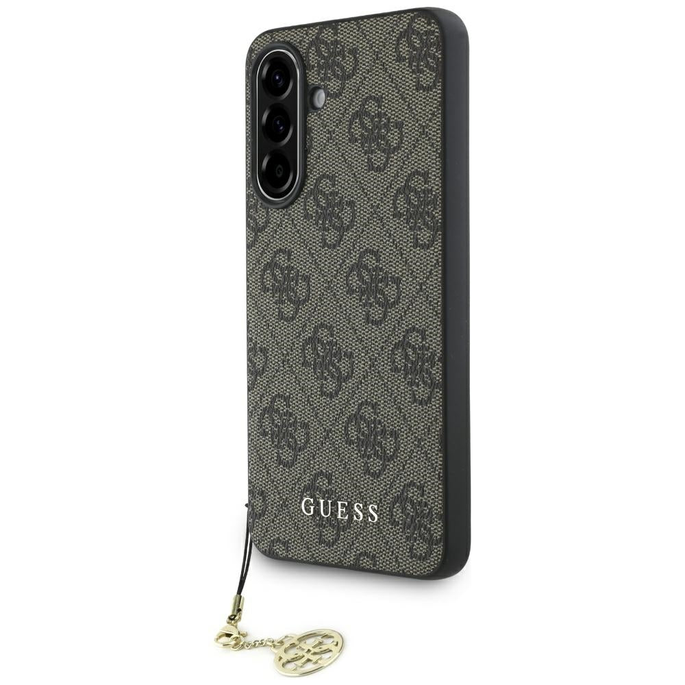 Etui na Samsung Galaxy A36 A366, Guess, 4G Charm, Brązowy